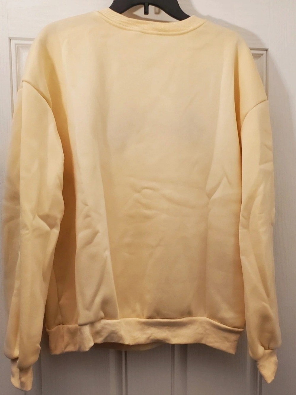 Thankful Embroidered Cream Women's Sweatshirt - Picture 2 of 7